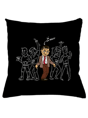 Já na párty polštář Black
