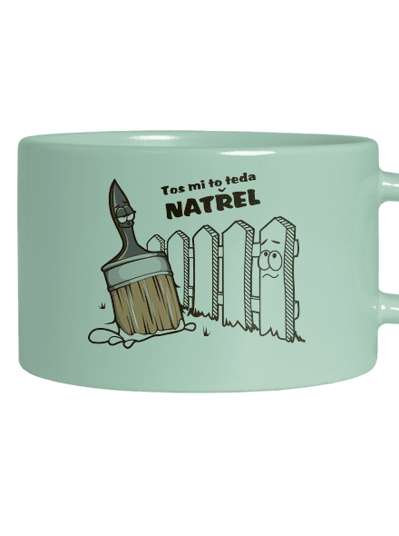 Tos mi to natřel hrnek makronka Mint Macaron