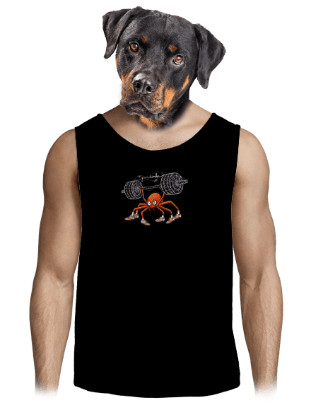 Pavučinka pánské tílko Black