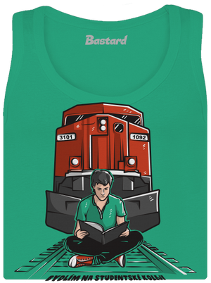 Studentská kolej dámské tílko klasické Mint Mal