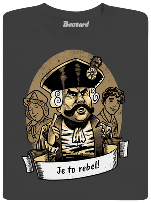 B14: S čerty nejsou žerty pánské dlouhý rukáv Dark Grey