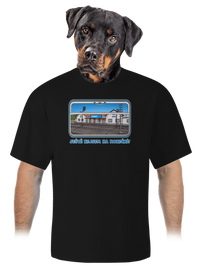 unisex tričko oversized