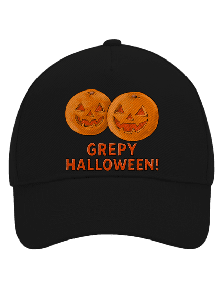 Grepy Halloween kšiltovka baseballka Black