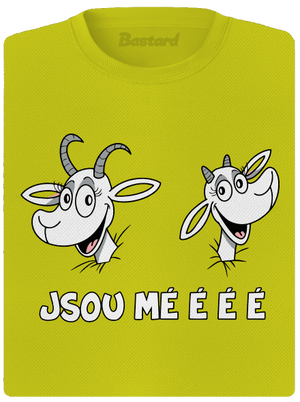 Kozy Jsou méééé dámské sportovní tričko Neon Yellow