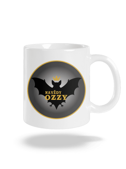 Navždy Ozzy klasický hrnek White