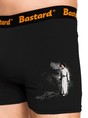 Luke a Leia boxerky Black
