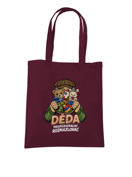 Děda rozmazlovač taška Burgundy