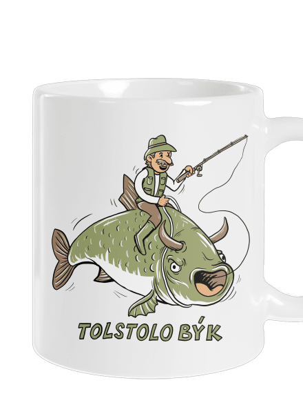 Tolstolobýk klasický hrnek White