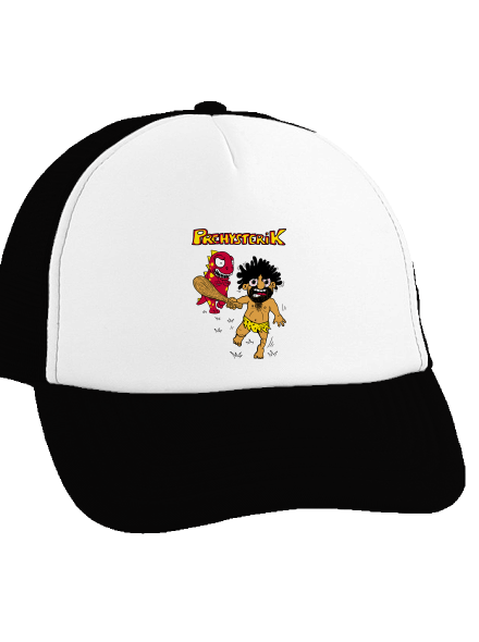 Prehysterik kšiltovka truckerka Black cap