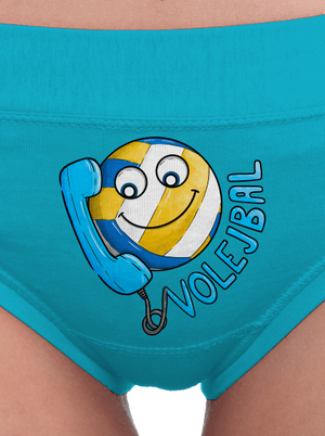 Volejbal dámské kalhotky Turquoise