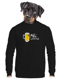 unisex mikina bez kapuce