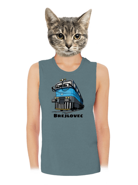 Brejlovec dámské tílko volné Heather Deep Teal