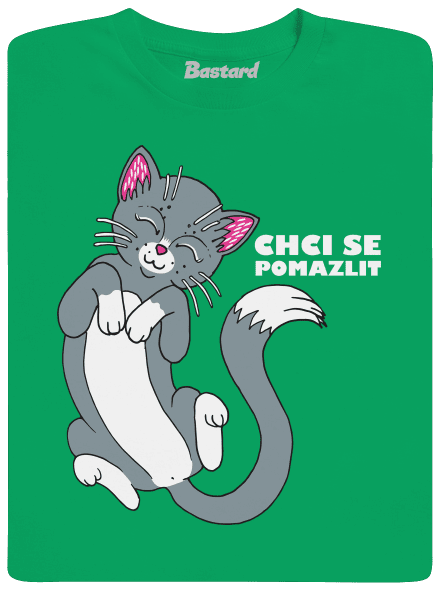 Chci se pomazlit dětské tričko Kelly Green