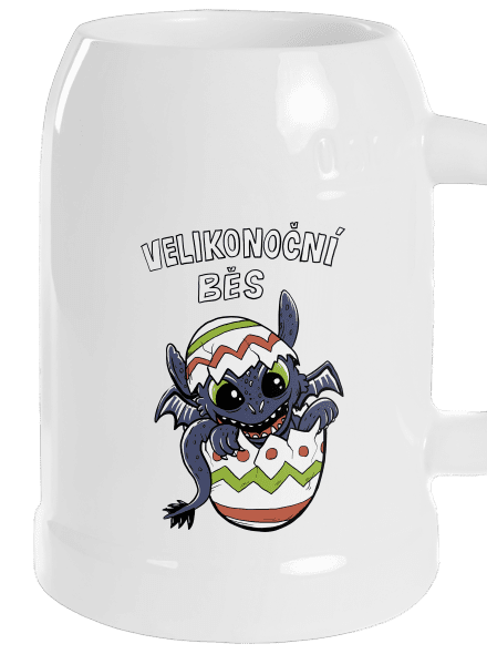 Velikonoční běs půllitr White