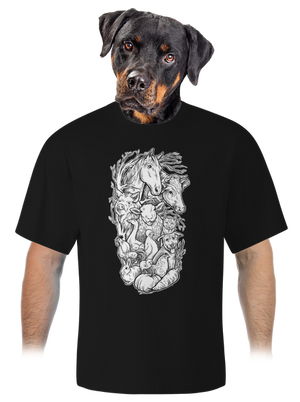 unisex tričko oversized