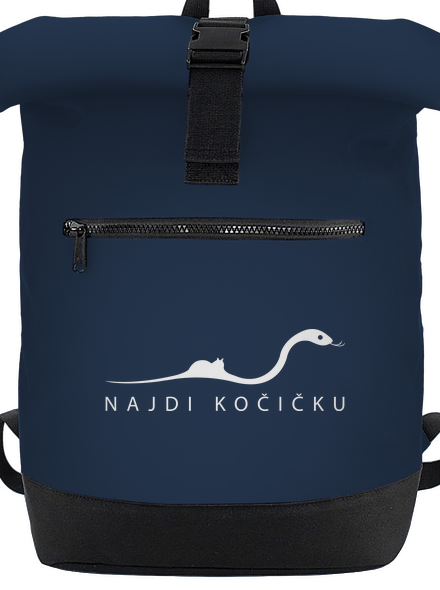 Najdi kočičku batoh French Navy