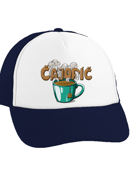 Čajopíč kšiltovka truckerka French Navy cap
