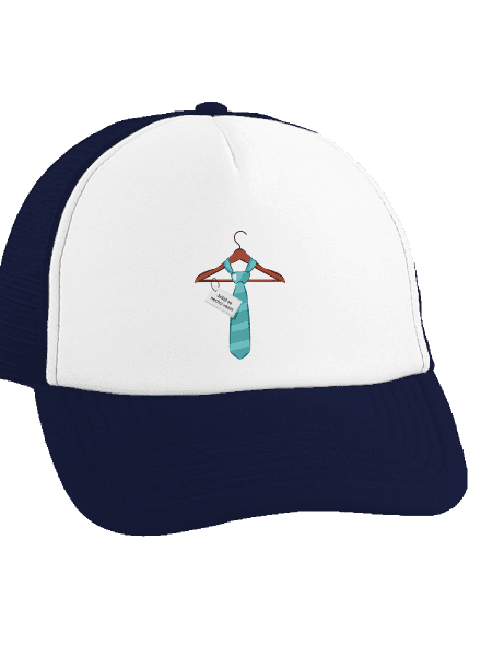 Nechci se vázat kšiltovka truckerka French Navy cap