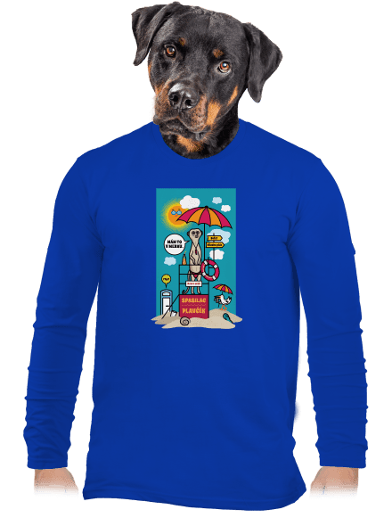 Plavčík pánské dlouhý rukáv Royal Blue