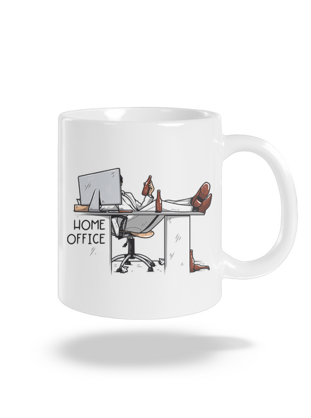 Home Office klasický hrnek White