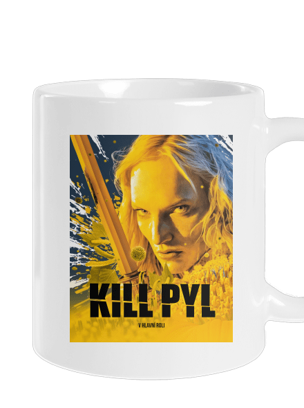 Kill pyl klasický hrnek White