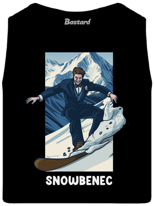 Snowbenec a snowbenka pánské tílko Black