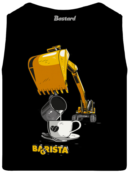 Bagrista pánské tílko Black