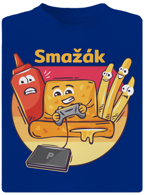 Smažák pánské sportovní tričko Royal Blue Mal