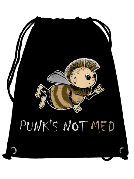 Punks Not Med vak Black