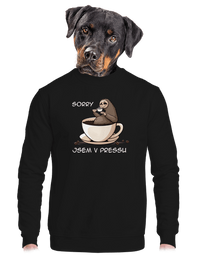 unisex mikina bez kapuce