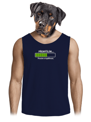 Přemýšlím pánské tílko French Navy