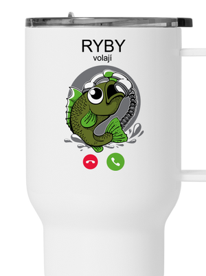 Ryby volají termohrnek White