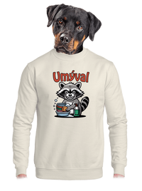 unisex mikina bez kapuce