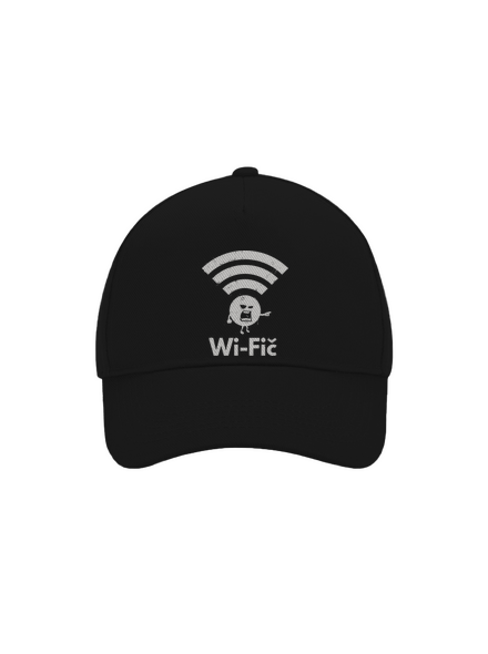 Wifič kšiltovka baseballka Black