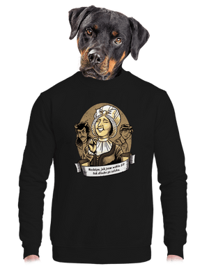 B14: Dorota Máchalová unisex mikina bez kapuce Black