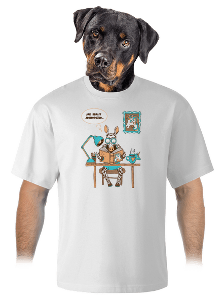 Jak sbalit jednorožce unisex tričko oversized White