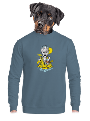 unisex mikina bez kapuce