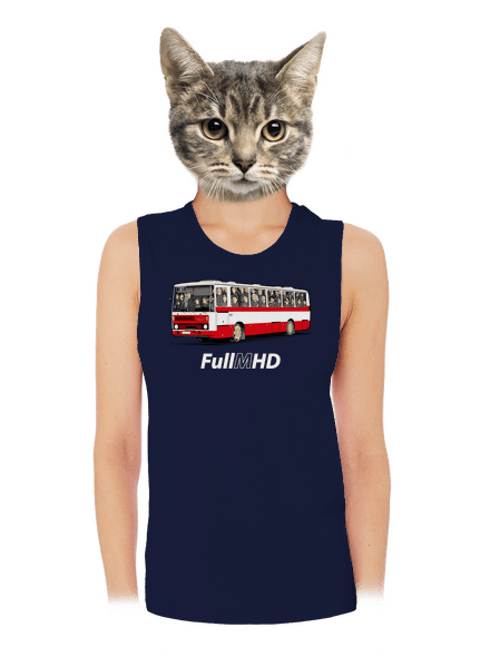 Full MHD dámské tílko volné Navy