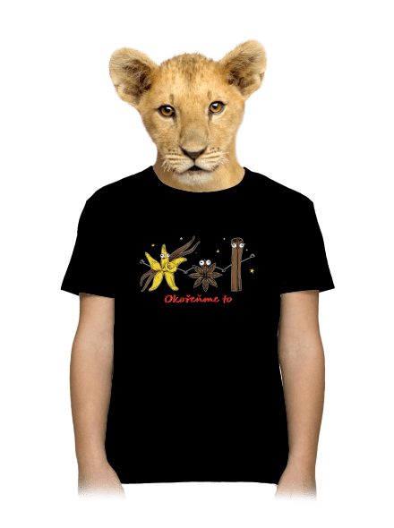 Okořeňme to dětské tričko Black