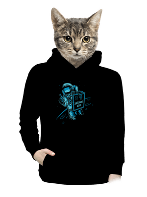 Zaměstnanec měsíce dámská mikina klokanka Black