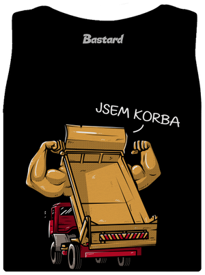 Korba dámské tílko klasické Black