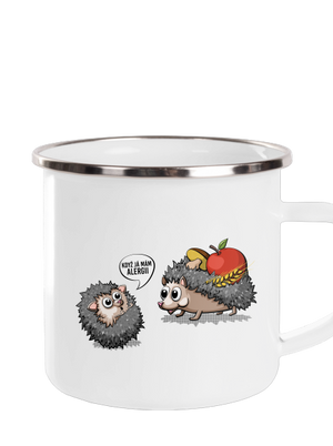 Alergický ježek plecháček White