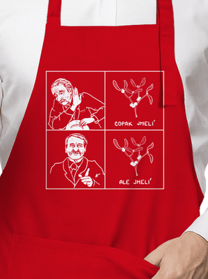 Cimrman: Copak jmelí zástěra Red