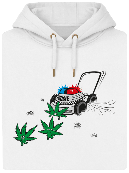 Ganja krize unisex mikina premium Snowwhite