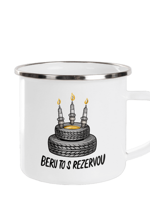 Beru to s rezervou plecháček White