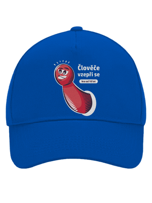Člověče vzepři se kšiltovka baseballka Bright Royal
