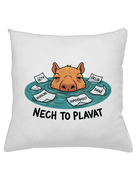 Nech to plavat polštář White