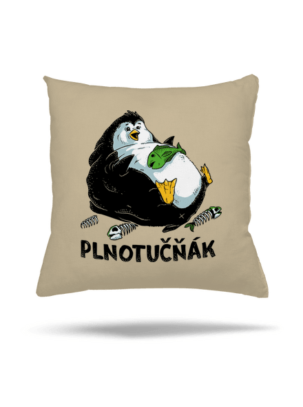 Plnotučňák polštář Beige