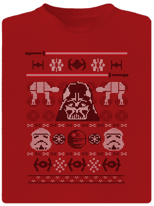 Vader na svetru pánské sportovní tričko Red Mal