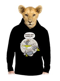 dětská mikina klokanka